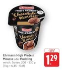 EDEKA - High Protein Chocolate Mousse Angebot im Prospekt High Protein Chocolate Mousse bei EDEKA im Prospekt "" für 1,29 €