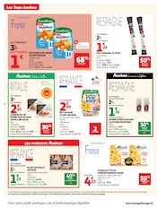 Promos Saucisse dans le catalogue "LES TOPS DE LA RENTRÉE" de Auchan Supermarché Saucisse en promo dans le catalogue Auchan Supermarché à la page 4
