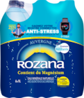 ROZANA EAU MINÉRALE GAZEUSE - ROZANA en promo chez Auchan Hypermarché Marseille à 2,99 €