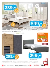 Schlafzimmer im XXXLutz Möbelhäuser Prospekt NR. 1 BEIM PREIS auf S. 11