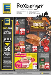 Aktueller EDEKA Supermarkt Prospekt in Willingen und Umgebung, "Aktuelle Angebote" mit 24 Seiten, 29.04.2024 - 04.05.2024