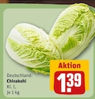 Aktuelles Chinakohl Angebot bei REWE in Halle (Saale) ab 1,39 €
