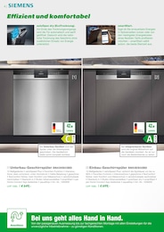 EP: Geschirrspüler im Prospekt 