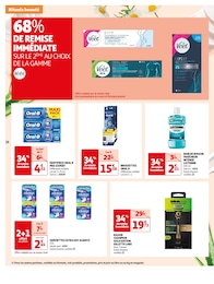 Offre Brosse À Dents Électrique dans le catalogue Auchan Supermarché du moment à la page 28