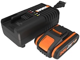 Promo Kit batterie + 1 chargeur à 29,90 € dans le catalogue Weldom à Carrières-sur-Seine