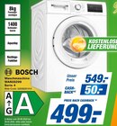 Aktuelles Waschmaschine WAN28299 Serie 4 Angebot bei expert in Melle ab 499,00 €