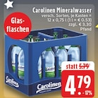 Mineralwasser Angebote von Carolinen bei E center Herford für 4,79 €