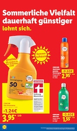 Sonnenschutz im Lidl Prospekt Sonnenschutz im Lidl Prospekt "Der Preisführer macht Deutschland dauerhaft günstiger!" auf Seite 2
