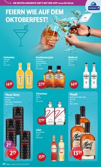 Jack Daniels im Huster Prospekt "Aktuelle Angebote" mit 12 Seiten (Zwickau)