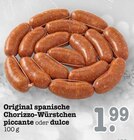 Original spanische Chorizo-Würstchen piccante im Angebot bei E center in Baden-Baden Original spanische Chorizo-Würstchen piccante Angebote bei E center Baden-Baden für 1,99 €