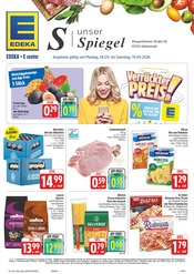 EDEKA Supermarkt Prospekt der aktuellen Woche mit 40 Seiten, gültig von 14.09.2026 bis 19.09.2026, in Ochsenfurt und Umgebung Aktueller EDEKA Supermarkt Prospekt in Ochsenfurt und Umgebung, "Wir lieben Lebensmittel!" mit 40 Seiten, 14.09.2026 - 19.09.2026