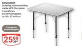 Campingtisch Angebote bei GLOBUS Leipzig für 25,99 €