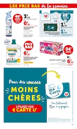 Offre Lessive dans le catalogue U Express du moment à la page 15