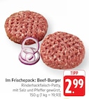 Beef-Burger Angebote bei E center Neunkirchen für 2,99 €
