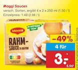 Saucen im Angebot bei Netto Marken-Discount in Bamberg Saucen Angebote von Maggi bei Netto Marken-Discount Bamberg für 1,49 €