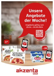 Akzenta Prospekt für Essen: "Unsere Angebote der Woche!", 8 Seiten, 29.04.2024 - 04.05.2024
