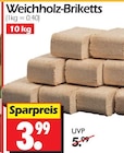 Weichholz-Briketts Angebote bei Wreesmann Norderstedt für 3,99 €