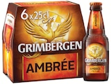 Supermarchés Match Armentières - Promo Le 2ème à -50% sur la gamme des bières GRIMBERGEN Promo Le 2ème à -50% sur la gamme des bières GRIMBERGEN à dans le catalogue Supermarchés Match à Armentières