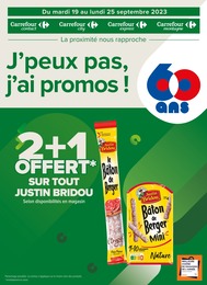 Carrefour Proximité Catalogue "J'peux pas, j'ai promos !", 3 pages, Lacanau Ocean, 19/09/2023 - 25/09/2023 Carrefour Proximité Catalogue "J'peux pas, j'ai promos !", 3 pages, Lacanau Ocean, 19/09/2023 - 25/09/2023