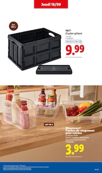 Promo Casier dans le catalogue Lidl du moment à la page 47