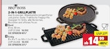 2-in-1 Grillplatte Rund im Angebot bei E center in Wiesbaden 2-in-1 Grillplatte Rund Angebote von BBQ Boss bei E center Wiesbaden für 14,99 €