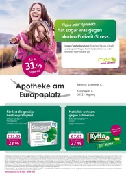 Apotheke Prospekt von mea - meine apotheke Siegburg mea - meine apotheke Prospekt: "Unsere September-Angebote", 4 Seiten, 01.09.2023 - 30.09.2023