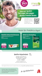 mea - meine apotheke Prospekt für Bremen mit 4 Seiten mea - meine apotheke Prospekt für Bremen: "Unsere August-Angebote", 4 Seiten, 01.08.2026 - 31.08.2026