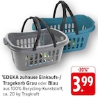 Einkaufs-/Tragekorb Grau Angebote von EDEKA zuhause bei EDEKA Koblenz für 3,99 €