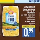 Genuss Pur Nudeln im EDEKA Prospekt Genuss Pur Nudeln von 3 Glocken im aktuellen EDEKA Prospekt für 0,99 €