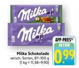 EDEKA - Schokolade Angebot im Prospekt Schokolade bei EDEKA im Prospekt "" für 0,99 €