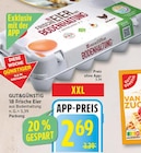 18 Frische Eier aus Bodenhaltung von GUT&GÜNSTIG für 2,69 € bei EDEKA im Angebot 18 Frische Eier aus Bodenhaltung von GUT&GÜNSTIG im aktuellen EDEKA Prospekt