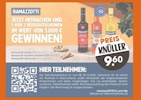 Amaro im V-Markt Prospekt Amaro von Ramazzotti im aktuellen V-Markt Prospekt für 9,60 €