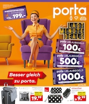 Aktueller porta Möbel Möbel & Einrichtung Prospekt in Beiersdorf-Freudenberg und Umgebung, "Besser gleich zu porta." mit 10 Seiten, 01.06.2025 - 14.06.2025