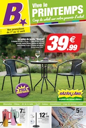Prospectus Bazarland à Le Sap: "Vive le PRINTEMPS", 4} pages, 01/04/2026 - 12/04/2026