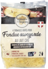 Promo 4 fromages râpés pour fondue savoyarde à 6,79 € dans le catalogue Lidl à Moyeuvre-Grande