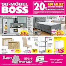 Waschbeckenunterschrank Angebot im aktuellen SB Möbel Boss Prospekt auf Seite 12