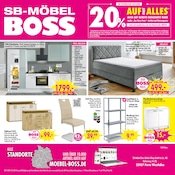 Aktueller SB Möbel Boss Prospekt mit Waschbeckenunterschrank, "20% AUF FAST ALLES", Seite 12