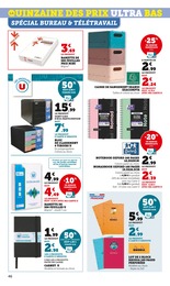 Offre Cahier dans le catalogue Super U du moment à la page 46