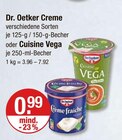 Creme von Dr. Oetker im aktuellen V-Markt Prospekt für 0,99 €