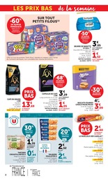 Prix et réduction Gâteau dans le prospectus U Express en cours Offre Gâteau dans le catalogue U Express du moment à la page 8
