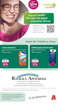 Aktueller mea - meine apotheke Prospekt "Unsere Januar-Angebote" für Neunkirchen-Seelscheid Aktueller mea - meine apotheke Prospekt für Neunkirchen-Seelscheid mit Seiten