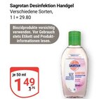 Desinfektion Handgel bei GLOBUS im Hattersheim Prospekt für 1,49 €
