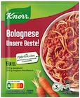 Knorr Fix Bolognese Unsere Beste! oder Fix Lasagne von Knorr im aktuellen REWE Prospekt