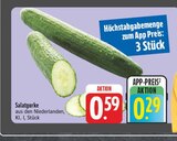 Salatgurke bei EDEKA im Prospekt "" für 0,29 €