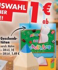 Geschenktüten für 1,00 € bei Mäc-Geiz im Angebot Geschenktüten im aktuellen Mäc-Geiz Prospekt