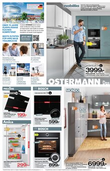 Backofen Angebot im Ostermann Prospekt, gültig von 21.01.2023 bis 03.02.2023 Backofen Angebot im aktuellen Ostermann Prospekt auf Seite 6
