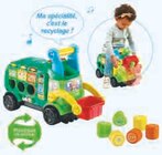 Maxi Camion Poubelle Recyclo'Formes - VTECH en promo à 29,99 € chez Hyper U Maxi Camion Poubelle Recyclo'Formes - VTECH dans le catalogue Hyper U