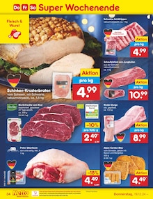 Schweinefilet im Netto Marken-Discount Prospekt "Aktuelle Angebote" mit 56 Seiten (Rostock)