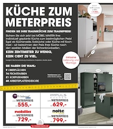 Kuchen im Möbel Martin Prospekt "MEHR WOHNIDEEN. MEHR VORTEILE." mit 16 Seiten (Saarbrücken)