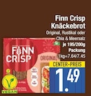 Knäckebrot Original im EDEKA Prospekt Knäckebrot Original von Finn Crisp im aktuellen EDEKA Prospekt für 1,49 €